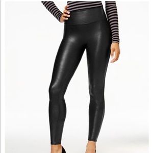 SPANX leather leggings